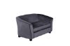 Imagine Måna Kids Sofa - Black / Dark Grey  Velvet