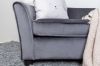 Imagine Måna Kids Sofa - Black / Dark Grey  Velvet