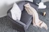 Imagine Måna Kids Sofa - Black / Dark Grey  Velvet