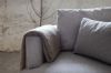 Imagine Sofa Sofia - Negru / Gri Fabrica