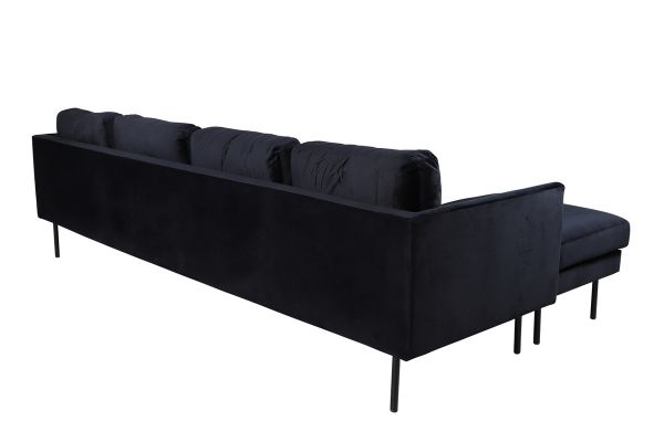 Imagine Traducere:
Canapea Zoom U-Sofa - Negru / Catifea neagra