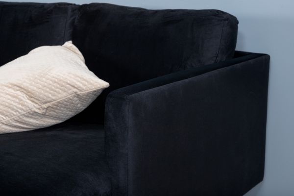 Imagine Traducere:
Canapea Zoom U-Sofa - Negru / Catifea neagra