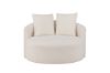 Imagine Sofa Kelso - Lemn / Blanc Teddy