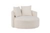 Imagine Sofa Kelso - Lemn / Blanc Teddy