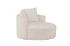 Imagine Sofa Kelso - Lemn / Blanc Teddy