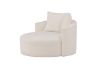 Imagine Sofa Kelso - Lemn / Blanc Teddy