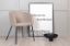 Scaun dining tapitat bej/negru Berit