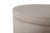 Imagine Dunken Pouf - / Beige Teddy