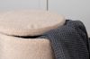 Imagine Dunken Pouf - / Beige Teddy