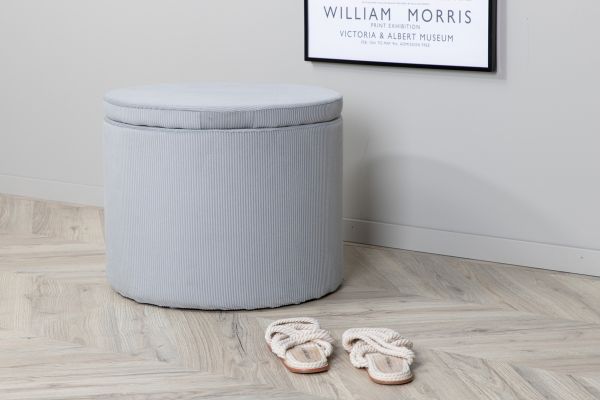 Imagine Dunken Pouf -  / Grey Corduroy