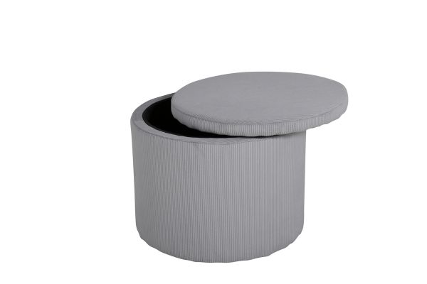 Imagine Dunken Pouf -  / Grey Corduroy