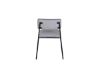 Imagine Kenth Chair 2-pack - Black / Light Grey Velvet