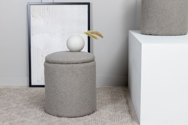 Imagine Limpen Pouf - / Greige Teddy