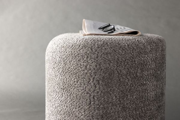 Imagine Vă rog să traduceți complet Peg Pouf - Grey Boucle