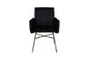 Imagine Petra Chair - Distressed Copper / Black Velvet