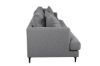 Imagine Sofia Sofa - Black / Grey Fabric