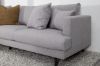 Imagine Sofia Sofa - Black / Grey Fabric