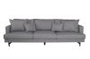 Imagine Sofia Sofa - Black / Grey Fabric