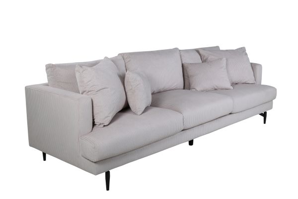 Imagine Sofia Sofa - Black / Beige Corduroy