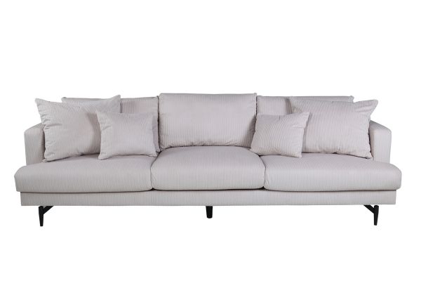 Imagine Sofia Sofa - Black / Beige Corduroy