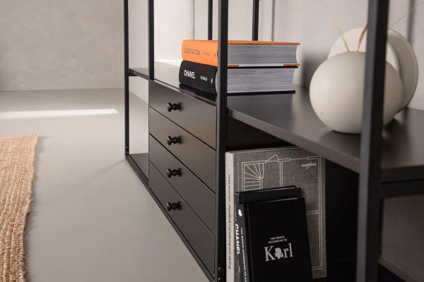 Imagine Amaraillo Storage - Negru / Metal / MDF