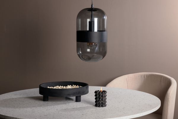 Imagine Dropp -Pendant - Black / Smokey black Glass/As quotation