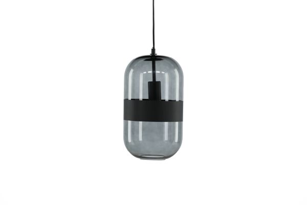 Imagine Dropp -Pendant - Black / Smokey black Glass/As quotation