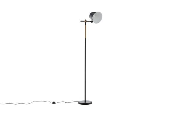 Imagine Vă rugăm să traduceţi complet: Skott - Floor Lamp - Black/Black