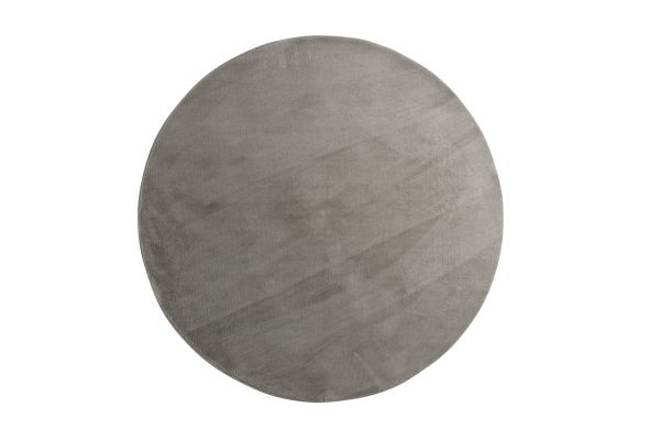 Imagine Blanca Polyester - 200*200-  -Round-Light grey