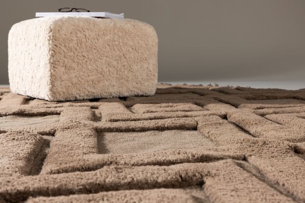 Imagine Dahlia Wool - 300*400 - Rectangular - Nougat