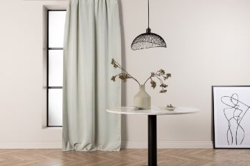 Imagine Vă rugăm să traduceți complet Evelyn Curtain din poliester, cu izolare termică - Offwhite - 135*240