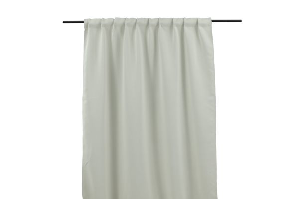 Imagine Vă rugăm să traduceți complet Evelyn Curtain din poliester, cu izolare termică - Offwhite - 135*240