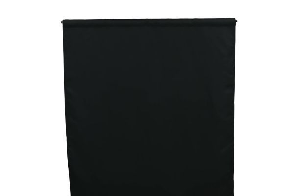 Imagine Perdelele din poliester Evelyn Curtain Blackout - Negru - 135 * 290 - Cu banda multipla