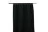 Imagine Perdelele din poliester Evelyn Curtain Blackout - Negru - 135 * 290 - Cu banda multipla