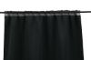 Imagine Perdelele din poliester Evelyn Curtain Blackout - Negru - 135 * 290 - Cu banda multipla