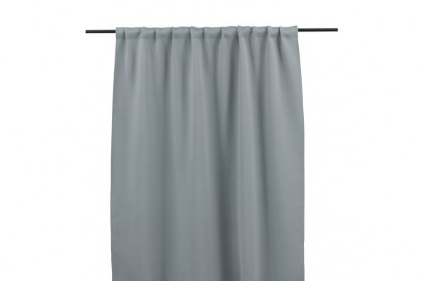 Imagine Evelyn Curtain Poliester întunecare - Gri deschis - 135*290