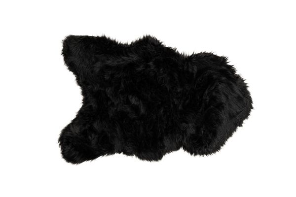 Imagine Katy Polyester Fake Fur - 60*90 - Rectangular - Negru