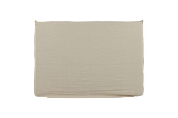 Imagine Vă rugăm să traduceți complet: Signe Headboard cover Linen - Beige - 180*140