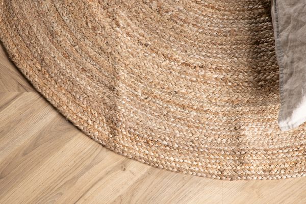 Imagine Oliver 100% jute - 160*80- -Oval-Natural dark