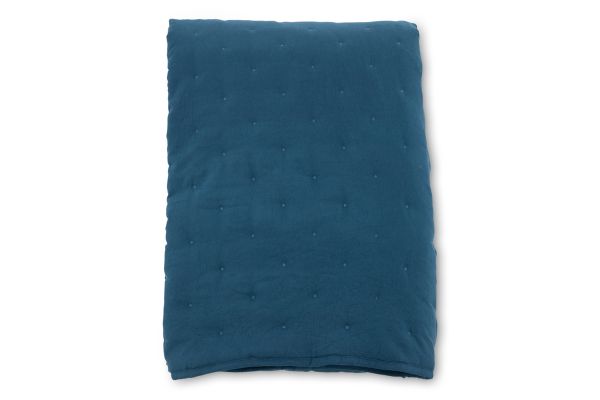 Imagine Vă rugăm să traduceți complet Sally Bedspread Microfiber - Blue / - 260*260