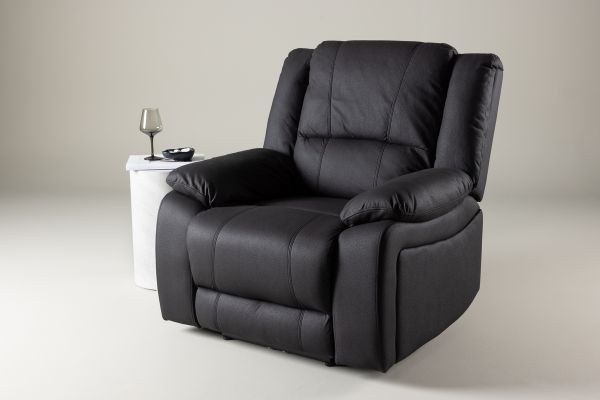 Imagine Fotoliu recliner Singapore 1 loc - / Negru