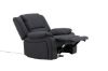 Imagine Fotoliu recliner Singapore 1 loc - / Negru