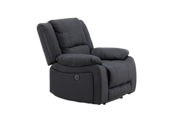 Imagine Fotoliu recliner Singapore 1 loc - / Negru