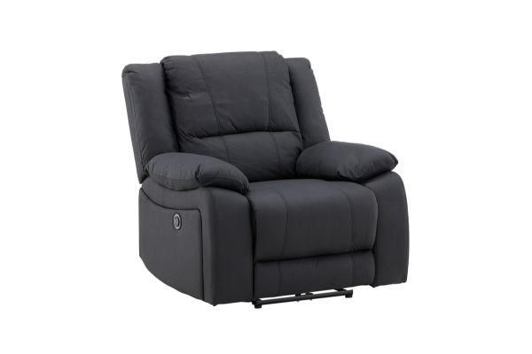 Imagine Fotoliu recliner Singapore 1 loc - / Negru