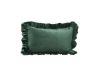 Imagine Funda de cojín Hailey Poly Velvet - Verde 40x60