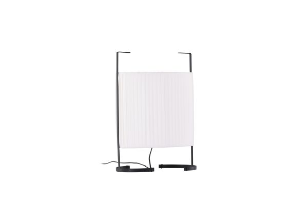 Imagine Rennes - Small Floor Lamp - Black / White fabric