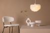 Imagine Nicola - Small Pendant Lamp - White / White artificial feather