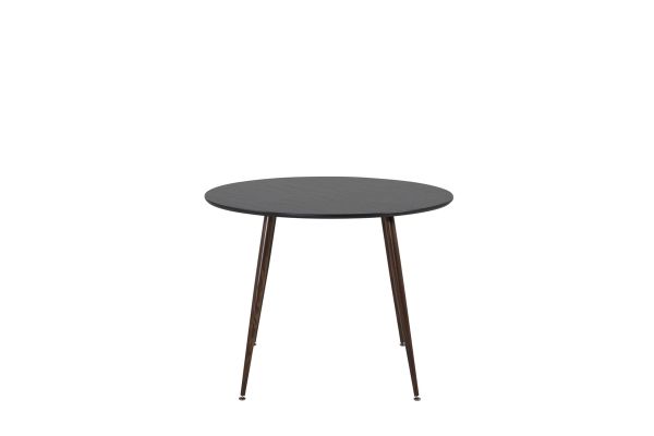 Masa rotunda 100 cm negru Plaza