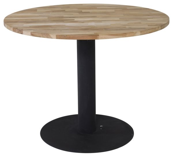 Imagine Masa rotundă Cirebon - 140cm - Teak / Negru