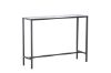 Imagine Dipp Side Table - Black  / Clear glass